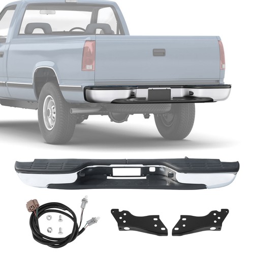 Rear chrome bumper brackets - chrome,